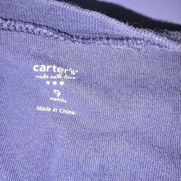 Carter's 1 Piece Infant Body Suit  All Stars Size 9 Month's (See Description) C7 - Picture 7 of 8